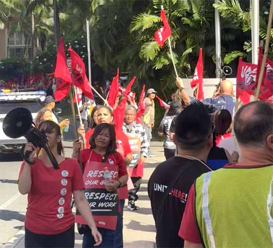 Local 5, mostly Filipino, fighting for better pay for ALL workers in Hawai